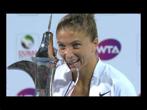 sara errani 2016 dubai awards interview